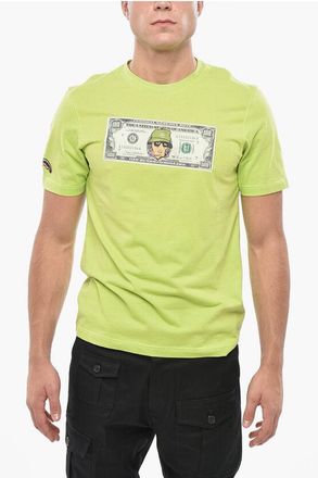 Sprayground Crewneck T-shirt with Banknote Print size M