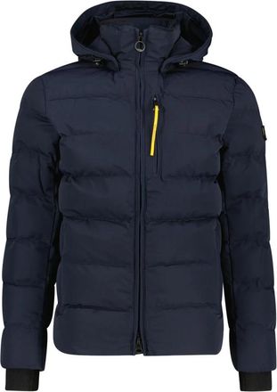 Wellensteyn Gewatteerd Jack - Heren - Gewatteerde jassen - Blauw - M - Polyester - Jassen
