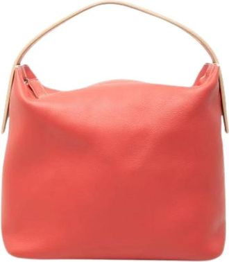 Loewe Pre-owned Shoulder Bag - Dames - Vintage Schoudertas - Oranje - ONE Size - Leer - Vintage