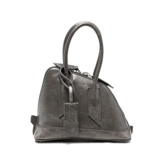 The Attico Mini Sant Ambroeus Patent-leather Tote Bag