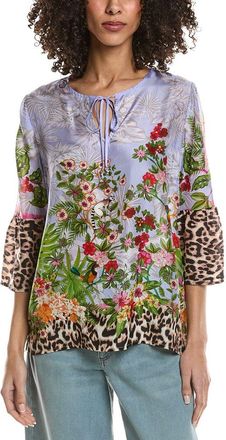 Johnny Was Sofiya Silk Blouse