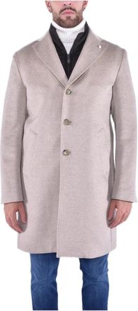 L.B.M. 1911 Coats - Heren - Mantel - Bruin - S - Jassen