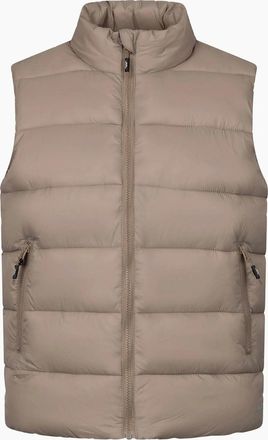 Trespass Womens Trespass Womens/Ladies Simone Padded Casual Gilet - Cream/Brown - Size: 18/20