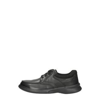 Clarks Donaway Edge Lakschoen - Heren - Veterschoenen - Zwart - 41 EU - Leer - Schoenen