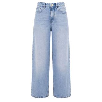 By-Bar Amsterdam Baggy Jeans - Dames - Jeans - Blauw - Maat: XS Katoen