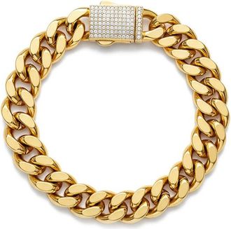 Liv Oliver 18K Plated Cz Bracelet