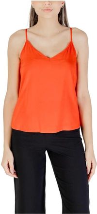 Vero Moda Mujer, Camisetas, Rojo, Talla: M