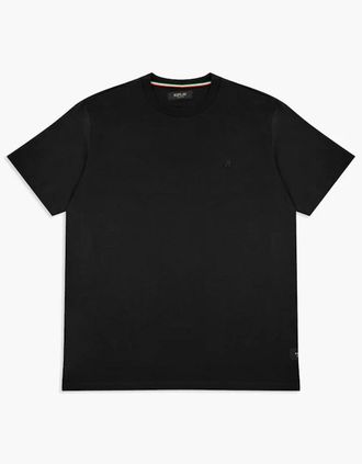 Replay Mens Replay Crew-Neck Jersey T-Shirt - Black - Size: 38