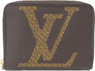 Louis Vuitton Brown Coated Canvas Coin Purse/Coin Case (Pre-Owned)