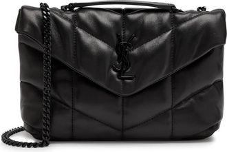 Saint Laurent Toy Quilted Leather Cross-body bag - Black - One Size