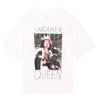 Nike (WMNS) Nike Sneaker Queen T-Shirt White FD2532-100