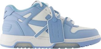 Off-white Out Of Office Sneakers - Dames - Sneakers - Blauw - 39 EU - Leer - Schoenen
