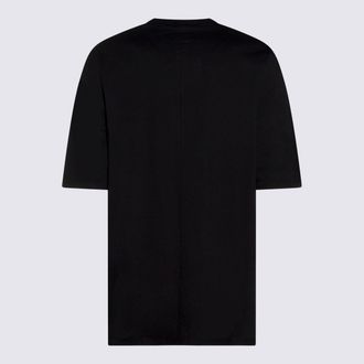 Rick Owens Mens T-Shirts And Polos Black-Milk _100 % Co