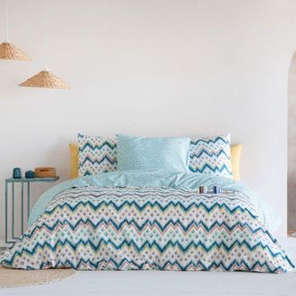 Nafnaf Funda n&oacute;rdica reversible 100% algod&oacute;n 260x240 cm multicolor