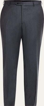 Brioni Mens Tigullio Flannel Trousers