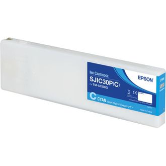 Epson Sjic30p(c): Ink Cartridge For Colorworks C7500g (cyan)