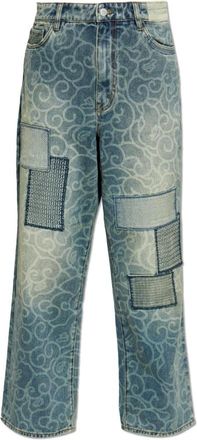 A Bathing Ape A Bathing Ape, Hombre, Vaqueros, Azul, Talla: XL