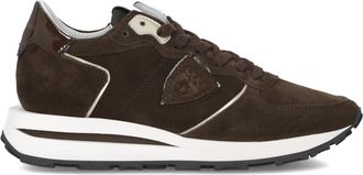 Philippe Model Sneakers Trpx Haute Running - Dames - Sneakers - Bruin - 37 EU - Katoen - Schoenen