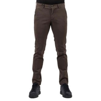 BRIGLIA 1949 Pantaloni Slim-fit - - Trousers - Uomo - Marrone - M