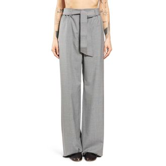 Max Mara Stretch Wool Cloth Trousers