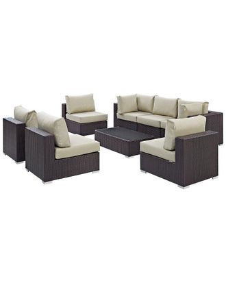 ModWay Convene 8-Piece Outdoor Patio Sectional Set