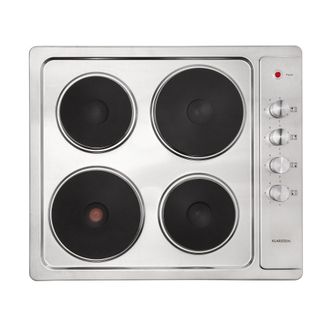 Klarstein Klarstein Placa De Cocci&oacute;n El&eacute;ctrica Appetito 4 Placas 6 Niveles 5500 Vatios Acero Inoxidable