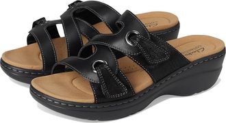 Clarks Merliah 2 Cove Womens Sandals Black Leather : 8.5 A - Narrow