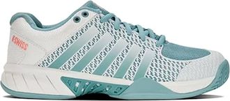 K-Swiss Womens Express Light Pickleball Shoes In Blanc/nile/desert