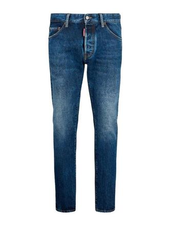 Dsquared2 Pants 5 Pockets Navy Blue