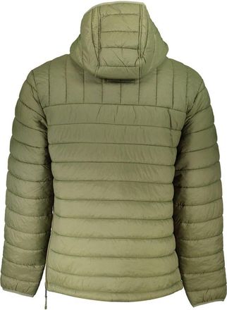 Napapijri Recycled Polyamide Hooded Down Jacket - Green