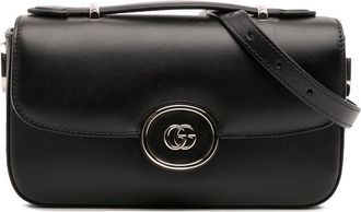 Gucci Pre-owned Gucci Mini Leather Petite GG Satchel Ladies 739722 562600