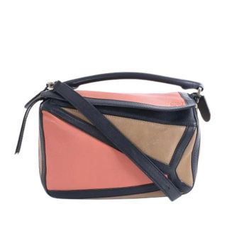 Loewe Pre-owned Puzzle Small Crossbody Bag - Dames - Pre-owned - Veelkleurig - Maat: ONE Size Leer