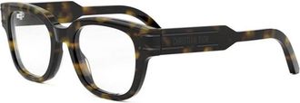 Dior Handtekening Bril - Premium Kwaliteit - unisex - Brillen - Bruin - 50 MM - Accessoires