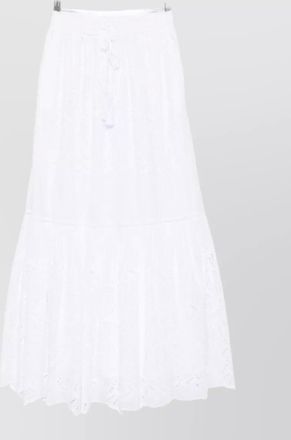 Ermanno Scervino knee length midi skirt tassel tiers