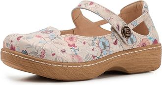 Alegria Onika Womens Flat Shoes Ethereal : EU 41 (US Womens 10.5-11) Regular, Leather