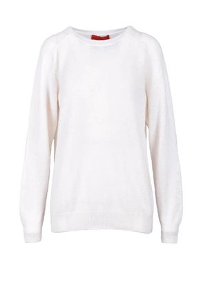 Wild Cashmere 100% Cashmere Sweater - White