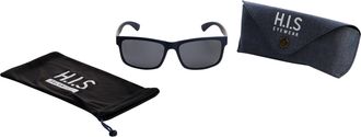H.I.S Sonnenbrille H.I.S, Herren, dunkelblau, unifarben, Sonnenbrillen Sonnenbrille, Filterkategorie 3, 100% UVA & 100% UVB Schutz, polarisierende Gl&auml;ser