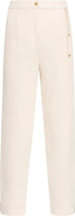 Herno Slim-fit Trousers - female - Herno - Slim-fit Trousers - Beige - XL - Trousers
