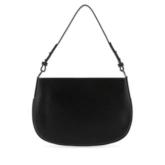 by FAR Black Leather Issa Handbag