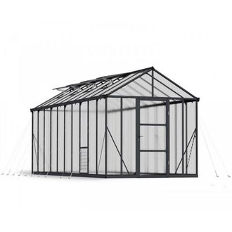 Palram Greenhouse Glory 8 x 20, Polycarbonate, L604 x W253 x H268.5 cm - Grey