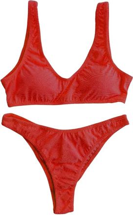 F**k Badmode, Dames, Rood, L, Bikini