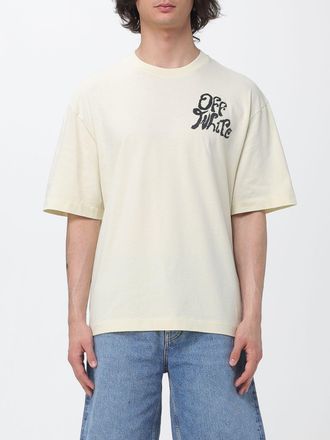 Off-white T-shirt in cotone con logo Off-White