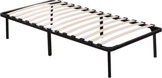 Habitat et Jardin Habitat Et Jardin - Rete A Doghe - 90 X 190 Cm - 13 Doghe - Nero