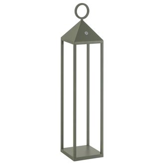 Rossini Illuminazione L&aacute;mpara de mesa de aluminio verde 2,2W 67cm