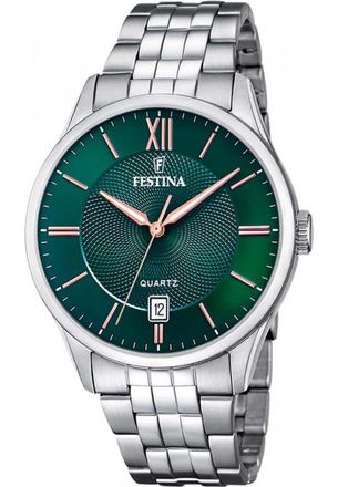 Festina F20425-7 Mens Classic Watch - Silver - One Size