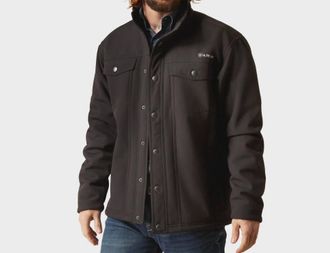 Ariat Mens Vernon Sherpa Coat In Black