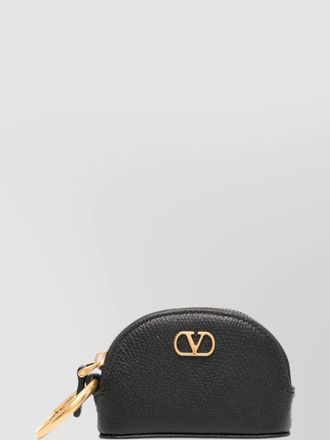 Valentino Garavani half-moon calf leather lipstick holder