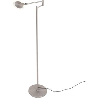 Steinhauer Steinhauer - L&aacute;mpara De Pie - Turound - Acero - Vidrio Metal