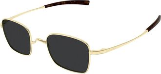Saint Laurent SL 949 T 004 Zonnebril - Heren - Zonnebrillen - Geel - 47 MM - Nylon - Accessoires