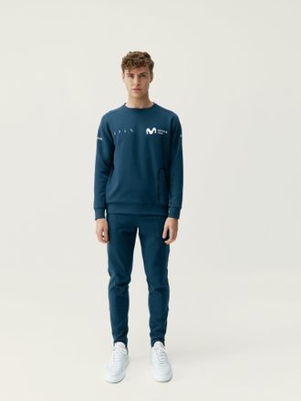 Born Living Yoga Sweatshirt Movistar Sea Blue